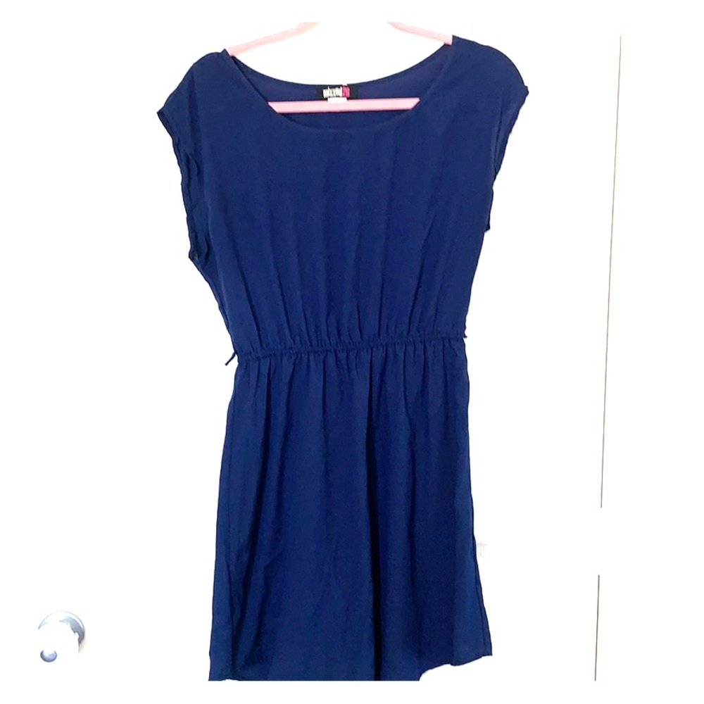 Navy blue dress
